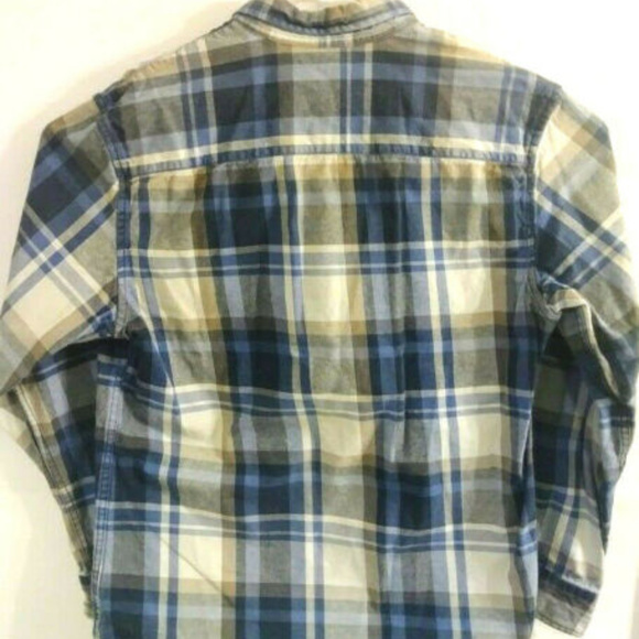 I Jeans by Buffalo Flannel Mens Button Front Shirt - Picture 4 of 8